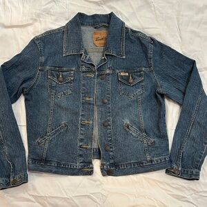 Levi Strauss Signature Womens Rare Iconic Denim Jean Jacket - Size Medium